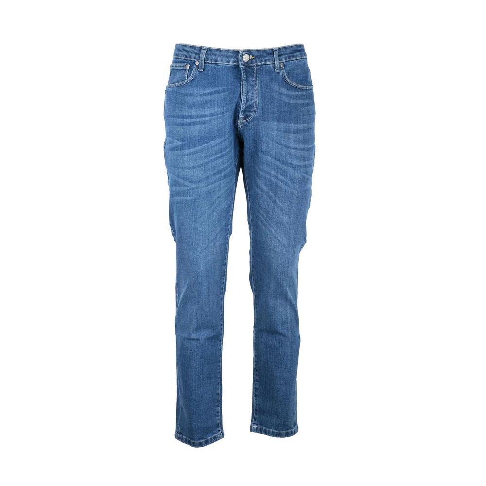 DANIELE ALESSANDRINI Blue Slim Fit Jeans